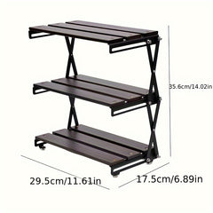 Beech Wood Shelf for Office Desk Supplies