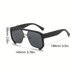 Y2K Top Bar Sunglasses Gradient UV400