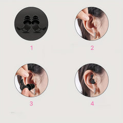 Soundproof Ear Plugs for Sports & Swimming