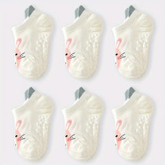 6pcs Adorable Cartoon Socks for Kids