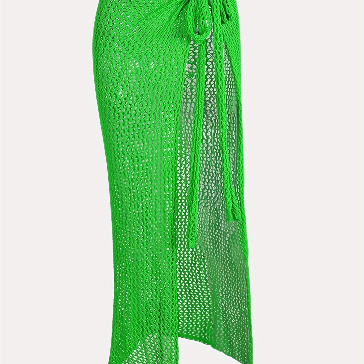 Crochet Beach Wear Skirts Vacation Sexy Maxi Sarong Skirts
