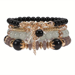 Bohemian Multilayered Stackable Bracelet Set