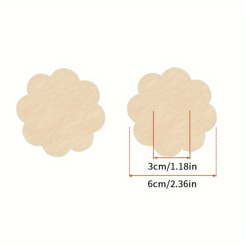 10pcs Nipple Covers Self Adhesive Pasties Women's Lingerie Accessories