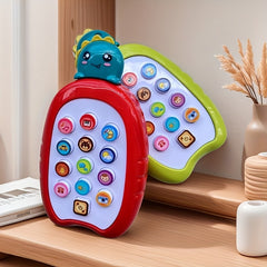 Dinosaur Music Phone Toy Touchscreen Lullabies Numbers Animals Fruit
