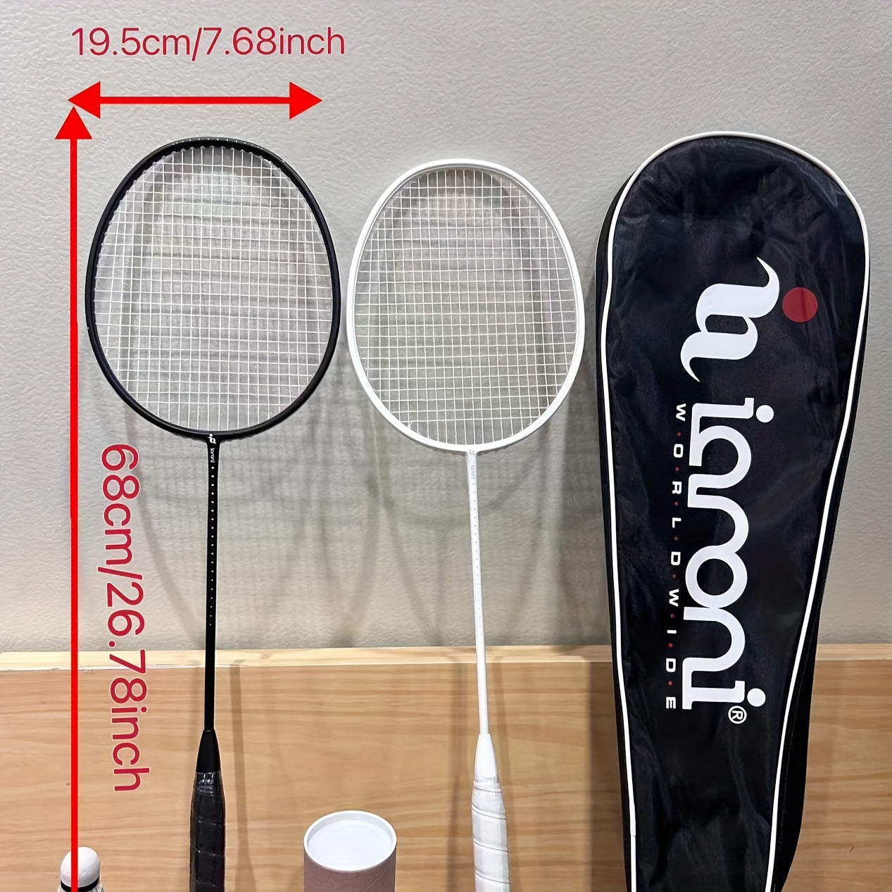 Carbon Badminton Racket Set with Bag