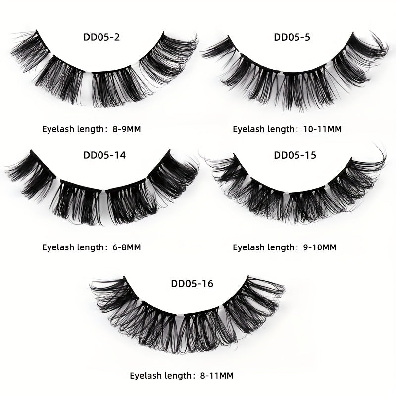 Sexy Fox Eyes DD Curling False Eyelashes Natural Look Thick False Eyelashes