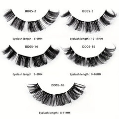 Sexy Fox Eyes DD Curling False Eyelashes Natural Look Thick False Eyelashes