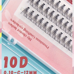 60 Cluster Lashes 0 01 C Curl Faux Mink Eyelash Extensions