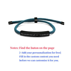 Personalized Stainless Steel Engraving Pet Name Bracelet