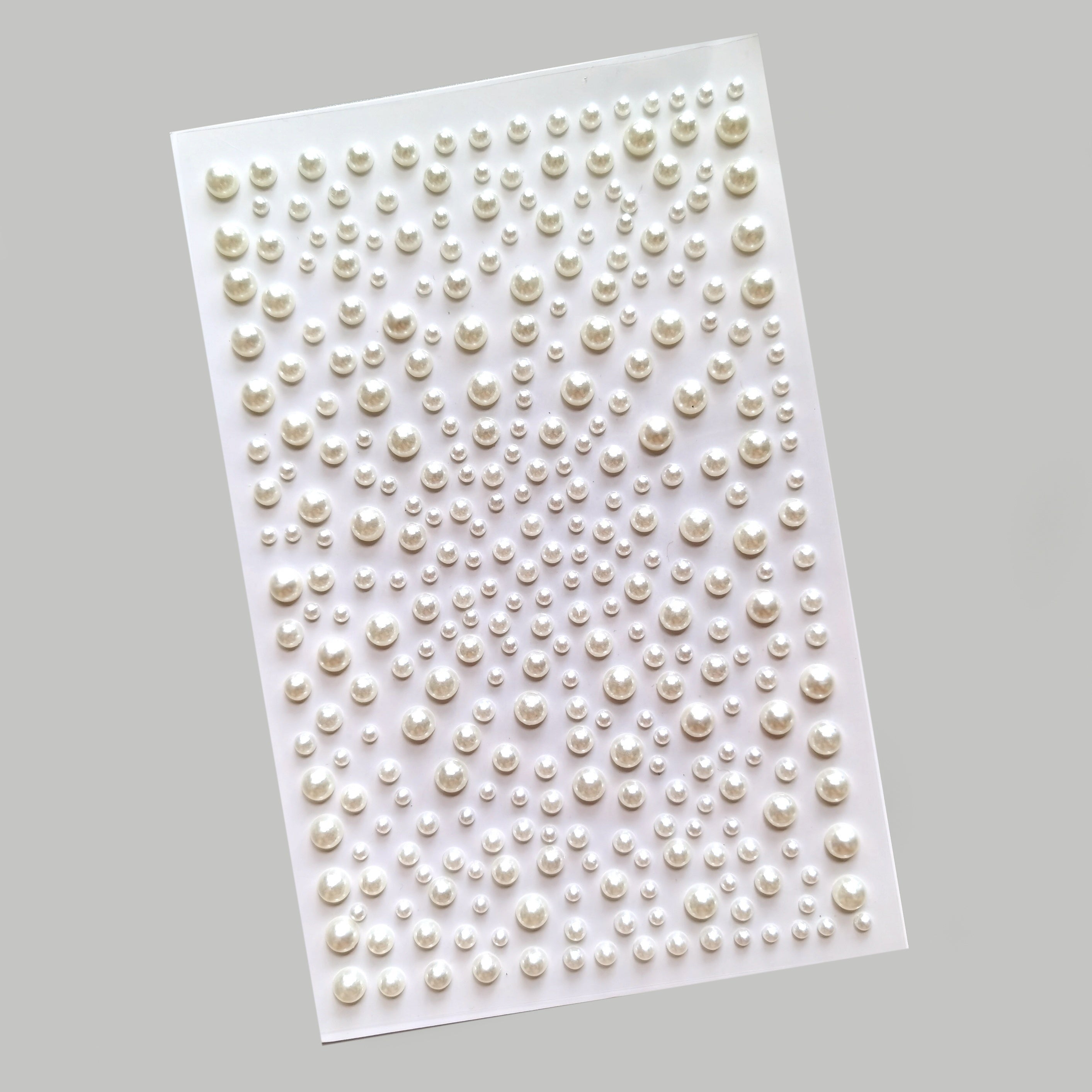 Pearl Sticker Flat Back 3mm for Makeup Nail Art DIY Crafts Scrapbooking