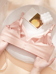 Seamless Wireless Bras Comfortable Skin-friendly Support Intimates Lingerie