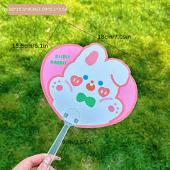 Rabbit Bunny Handheld Fan Portable Fan for Girls