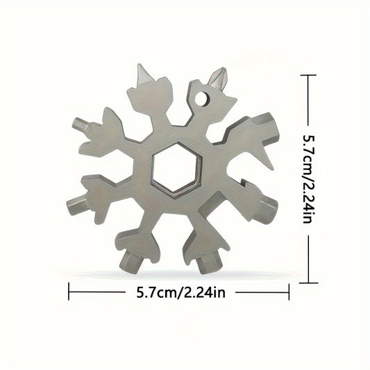 3pcs Snowflake Wrench with Screwdriver & Bottle Opener