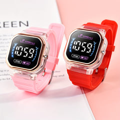 LED Display Children's Colorful Electronic Watch
