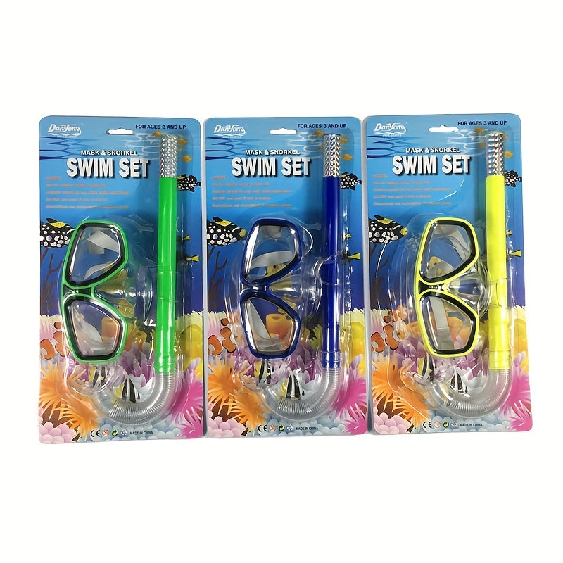 1pc PVC Diving Glasses Set for Kids & Adults - Explore Deeply