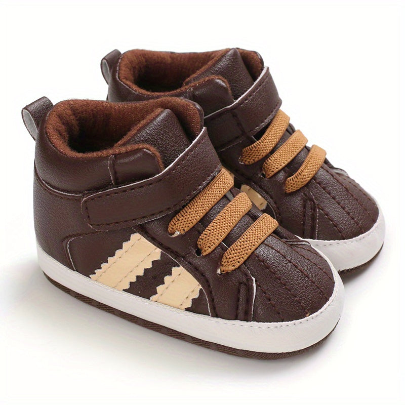 Boys Baby Sneakers Non-slip Crib Shoes