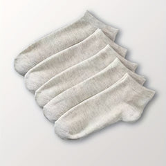 10 Pairs Low Cut Solid Socks Soft & Comfy Women's Stockings