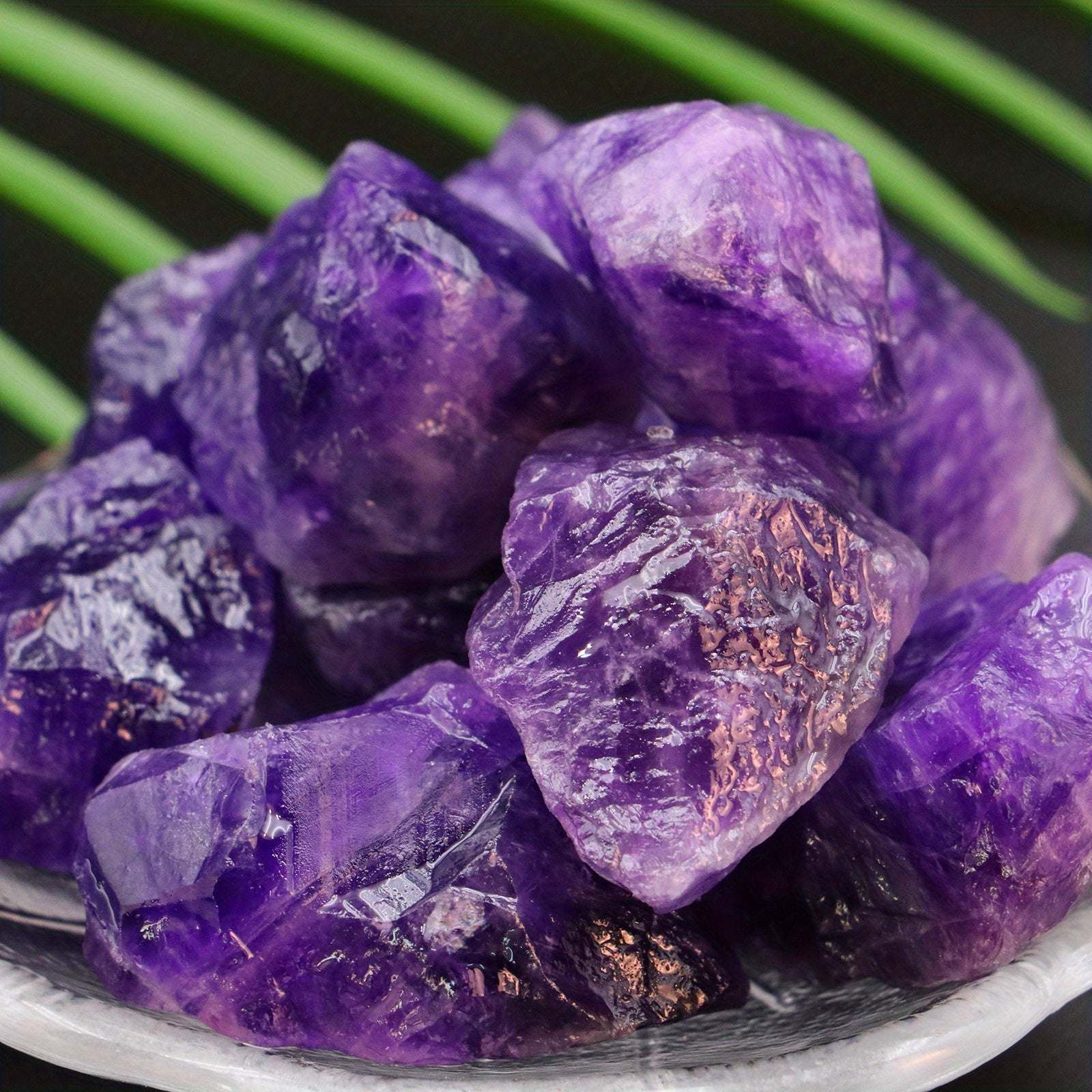 Deep Amethyst Rough Gemstone for Home Decor, Aromatherapy, Aquariums