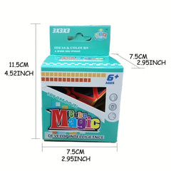 Macaron Magic Cube2x2 3x3 4x4 5x5 Pyramid Series Cube Educational Toy