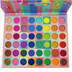 48 Colors Eyeshadow Palette Matte Shimmer Glitter Women's Daily Makeup Palette