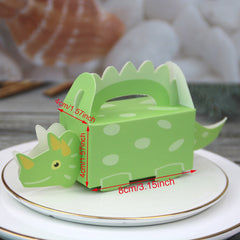 10pcs Dinosaur Paper Candy Box Party Decor