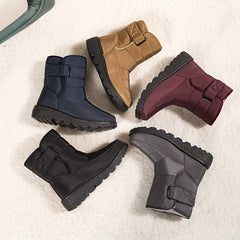 Women's Waterproof Ankle Boots Plush Inner Thermal Snow Boots