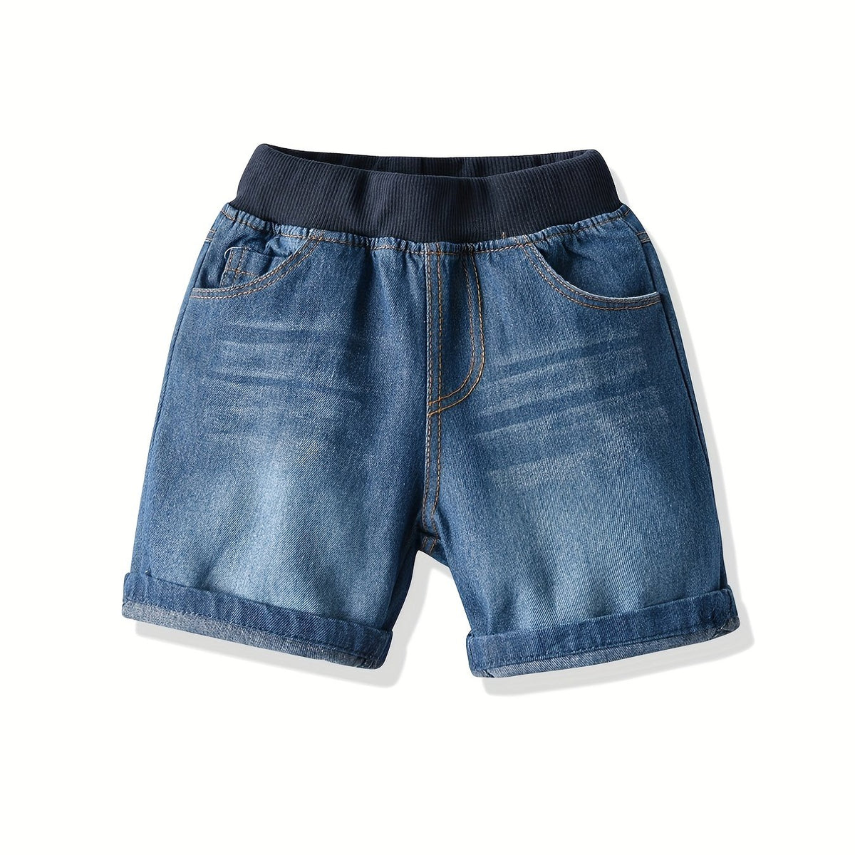 Boys Denim Jeans Shorts with Pockets for Spring & Summer