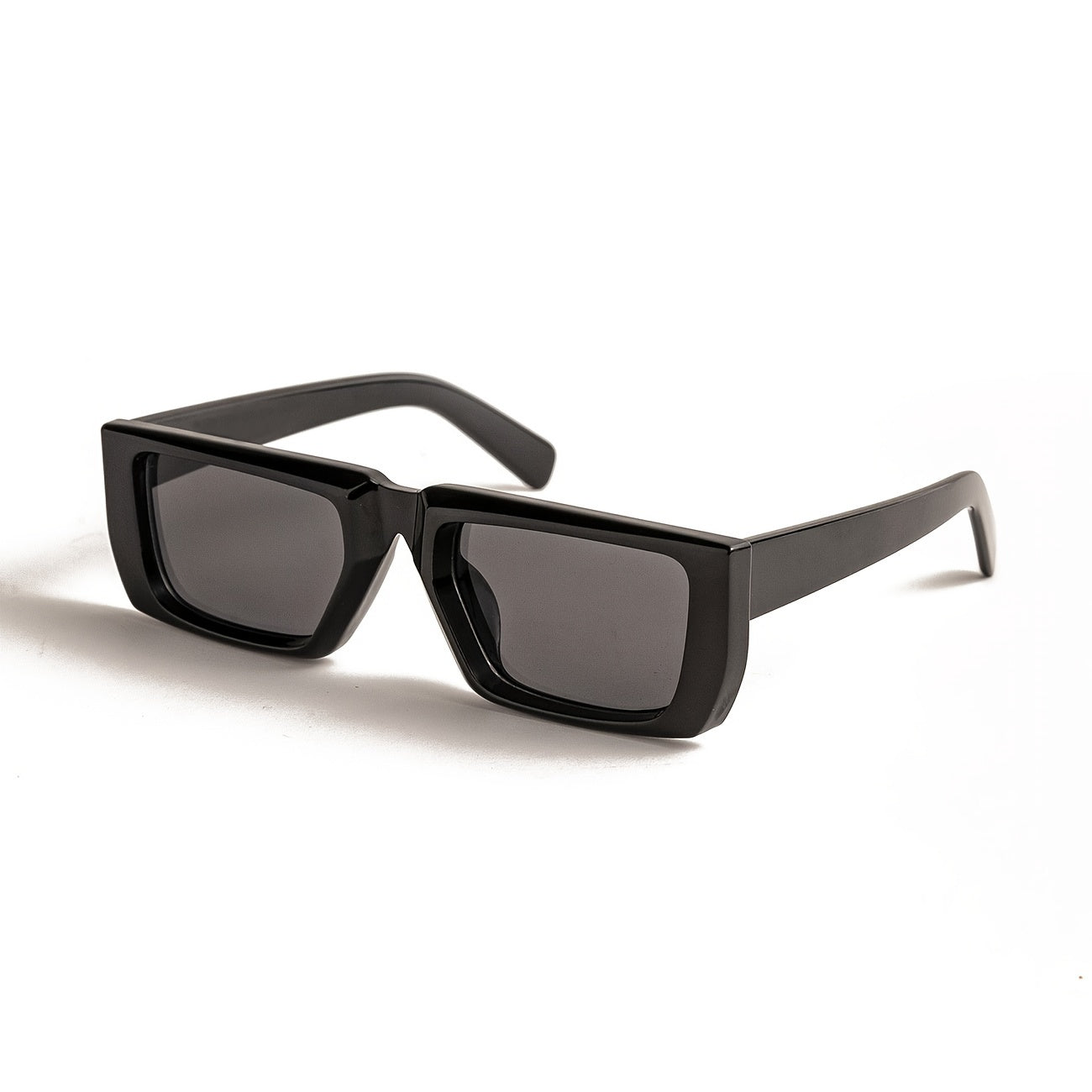 Women's Square Frame Sunglasses Translucent Sunscreen Glasses