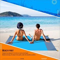 Sandproof Outdoor Blanket Waterproof Lightweight Mat 210 X 198