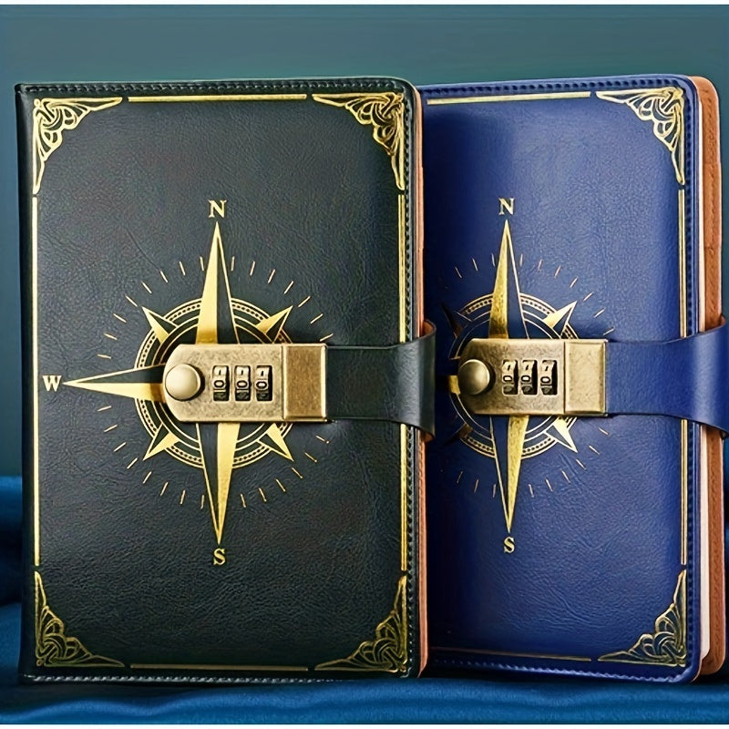 A5 Password Lock Notebook Student Notepad Thickened Shorthand