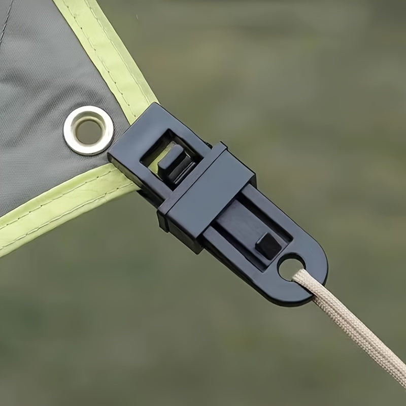 10pcs Canopy Camping Tent Clamp Awning Tarpaulin Multifunctional