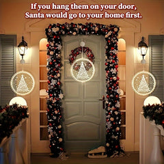 Christmas Window Light Decoration 3D Light Operated