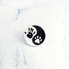 Men's Cat Claw Palm Tai Chi Brooch Button
