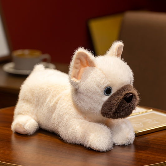 Bulldog Plush Toy Soft Stuffed Animal for Home Decor