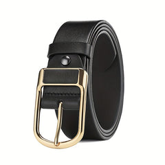 Men's Leather Business Belt Father's Christmas Birthday