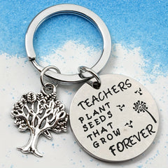 Stainless Steel Keyring Grateful Gift To Teachers