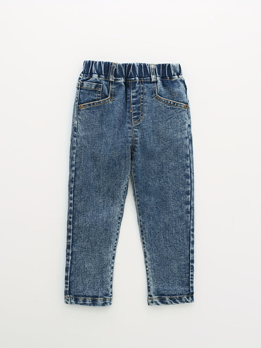 Boys Denim Pants with Pocket for Winter