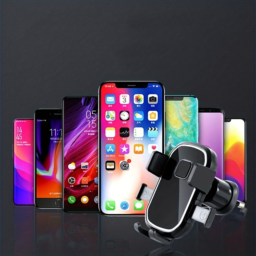 Automatic Locking Air Outlet Hook Car Phone Holder