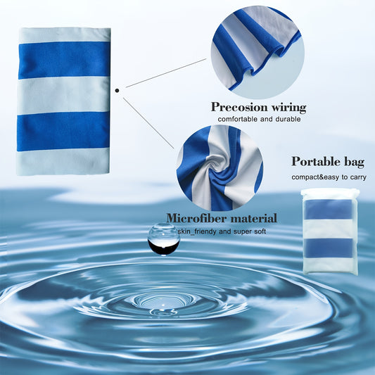 Soft Microfiber Towel for Camping Sports Fitness Travel