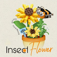 Eternal Flower Potted Plant Building Blocks Toy