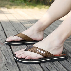 Men's Lightweight Non Slip Flip Flops Quick Drying Thong Sandals