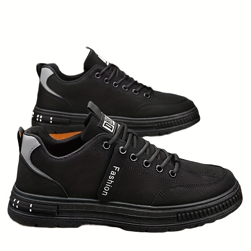Men's Lace up Sneakers Casual Walking Shoes Comfortable And Breathable