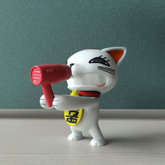 Quirky Lucky Cat Anime Figurines - Collectible Models