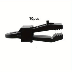 10pcs Outdoor Tent Wind Rope Clamp Camping Clip
