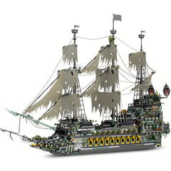 Large Sailboat Building Block Kit - Building Block Model Ornaments