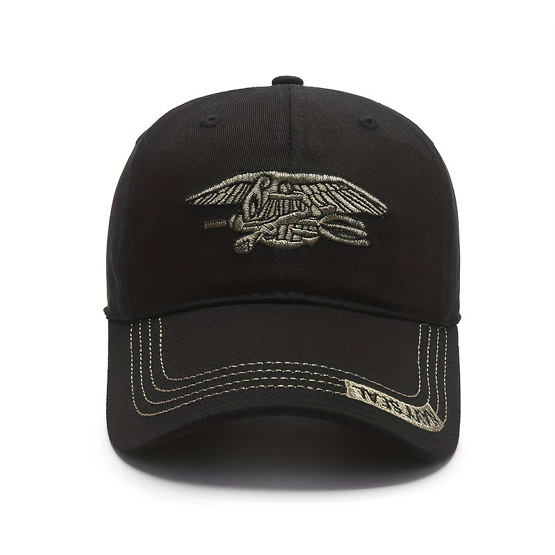 Spring Harpoon Embroidery Baseball Cap Outdoor Sports Visor