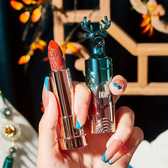 Christmas Mist Lip Gloss Collection Moisturizing Velvet Round Pipe Lipstick