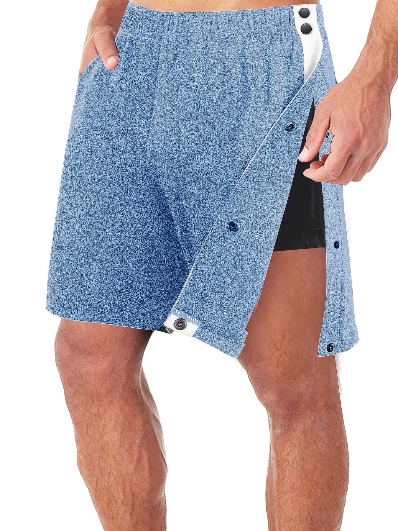 Men's 2 in 1 Double Layer Active Shorts For Basketball