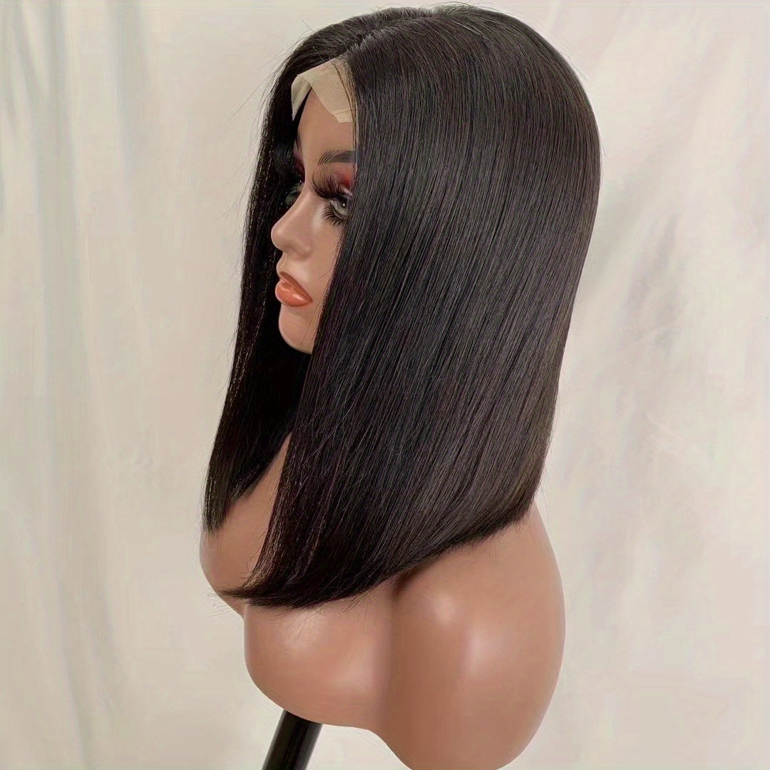 150 Density Short Bob Cut Lace Front Human Hair Wig