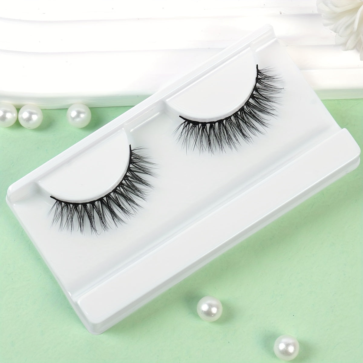 Fluffy Natural Cross False Eyelashes Soft Lashes